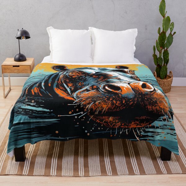Item preview, Hippo Art #3 | Hippo Lovers designed and sold by ksgraphics222.