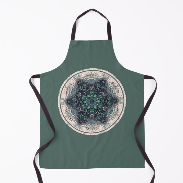Item preview, Abstract Green Star Painting designed and sold by KiwiArtistDK.