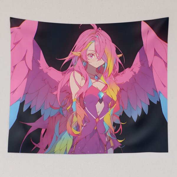 Item preview, Jibril Game Life Cute Anime Girl designed and sold by DGitaldreamgirl.