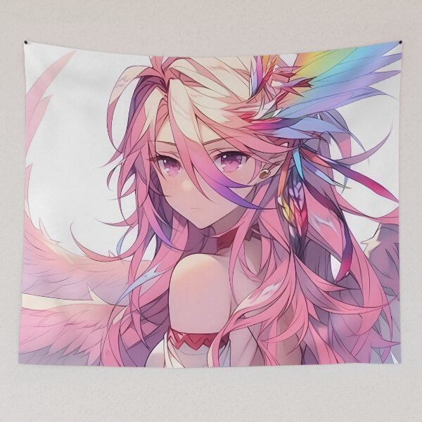 Item preview, Jibril Game Life Cute Anime Girl designed and sold by DGitaldreamgirl.