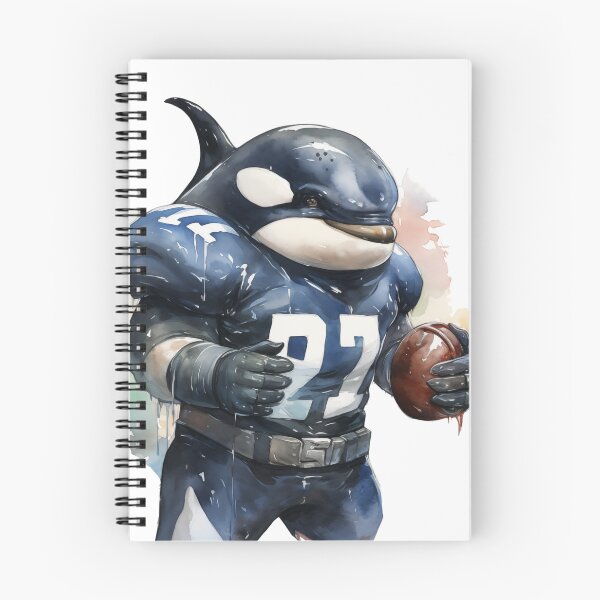 Item preview, Orca as an American Football Player designed and sold by Sp3ctrumOfColor.