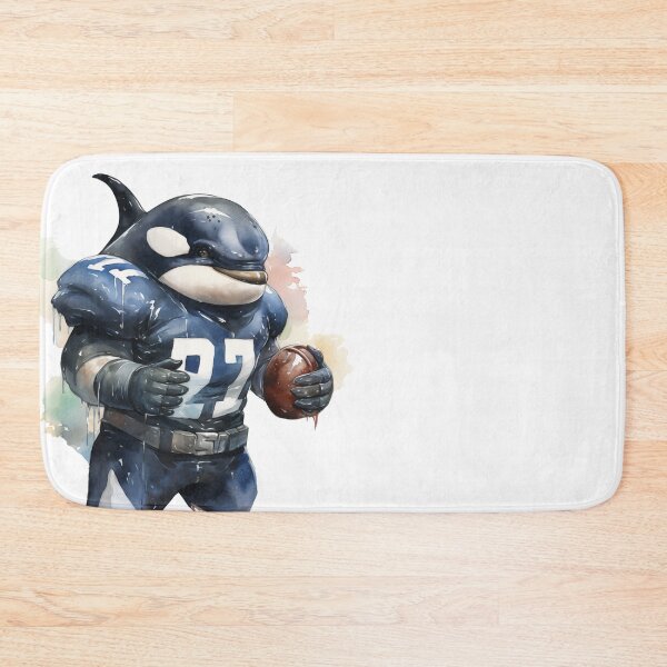 Item preview, Orca as an American Football Player designed and sold by Sp3ctrumOfColor.