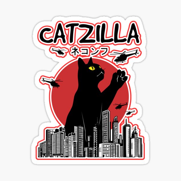 Item preview, Catzilla designed and sold by WoodburyLake.