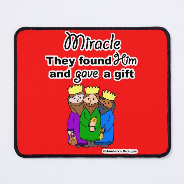 Item preview, Red 3 Wise Men Miracle designed and sold by JanderraDesigns.