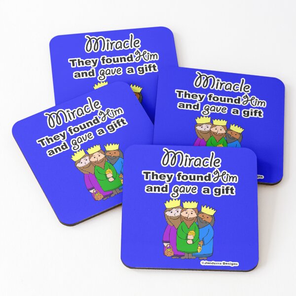 Item preview, Blue 3 Wise Men Miracle designed and sold by JanderraDesigns.