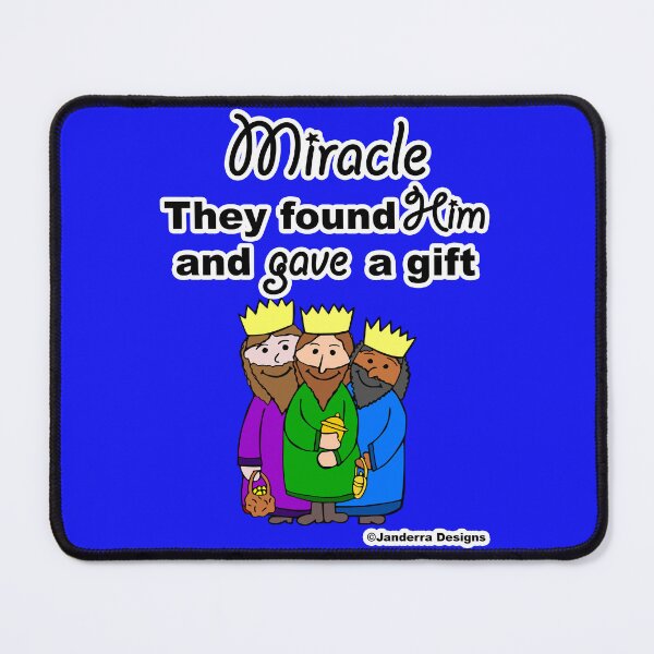 Item preview, Blue 3 Wise Men Miracle designed and sold by JanderraDesigns.