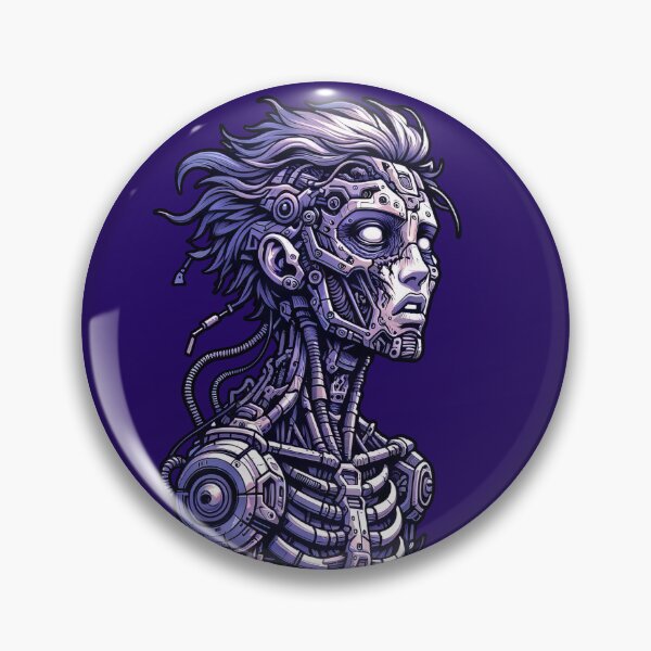 Item preview, Cybernetic Violet Visionary designed and sold by psychcyberpunk.