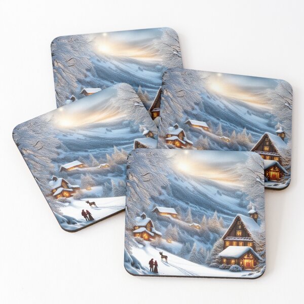 Item preview, Winterscape Christmas Snowy Landscape designed and sold by Simplybe1.