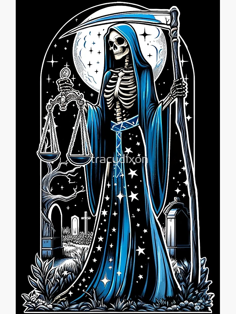 Santa muerte store azul