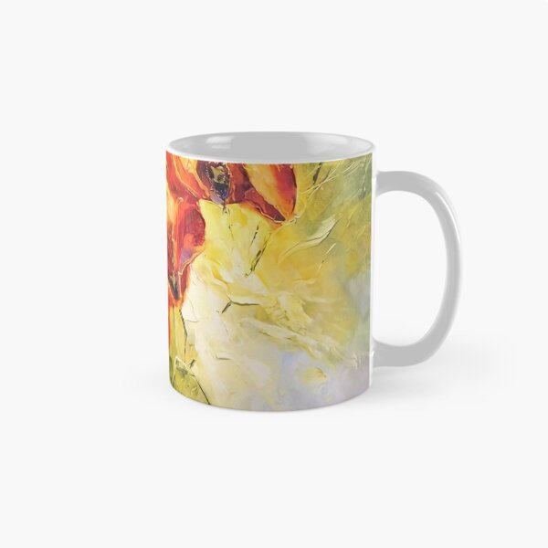 Item preview, Cuadro flores de amapola intensas al viento designed and sold by clon-dot-net.