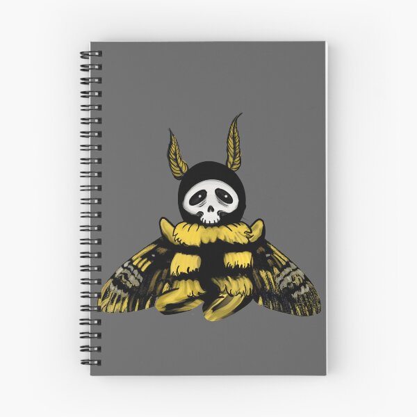 Item preview, Cute Deaths Head Mothman designed and sold by CarteBlancheArt.