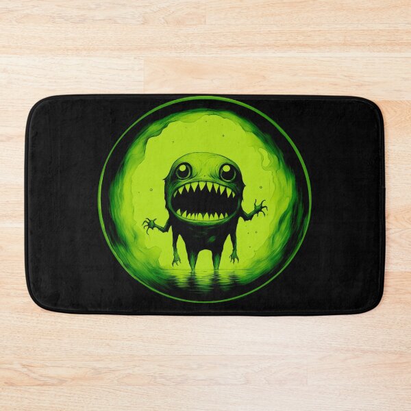 Item preview, Grummlesnatch Multicolored black and green - little monsters collection by Red Siri0 designed and sold by Red Siri0 Art.