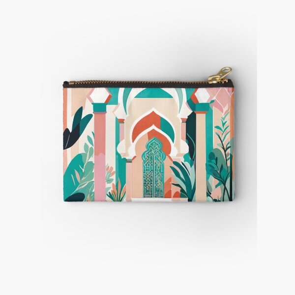 Item preview, Tropical Arches Pastel Abstract Impressionism Art designed and sold by Hints-of-Home.