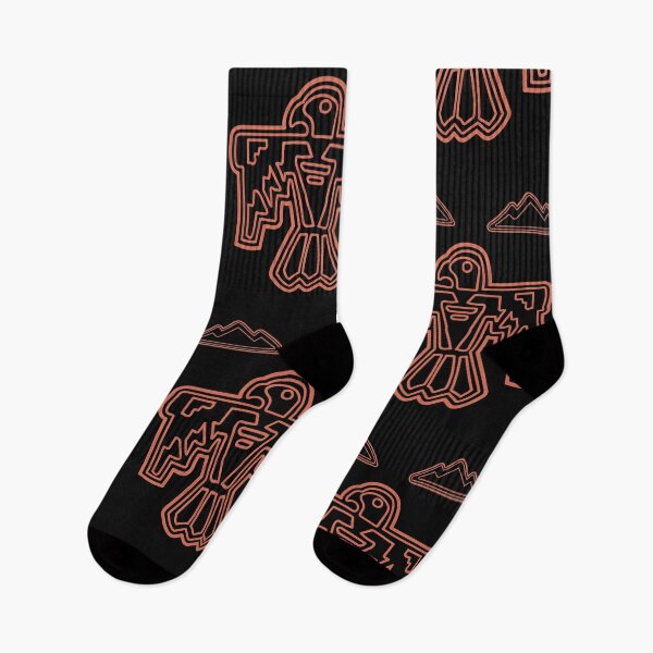 Item preview, Aztec Petroglyph Thunderbird Motif Design designed and sold by EarthArtDesigns.