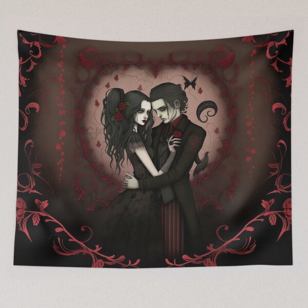 Item preview, VALENTINES  |  Goth Love designed and sold by RedHandedOD.