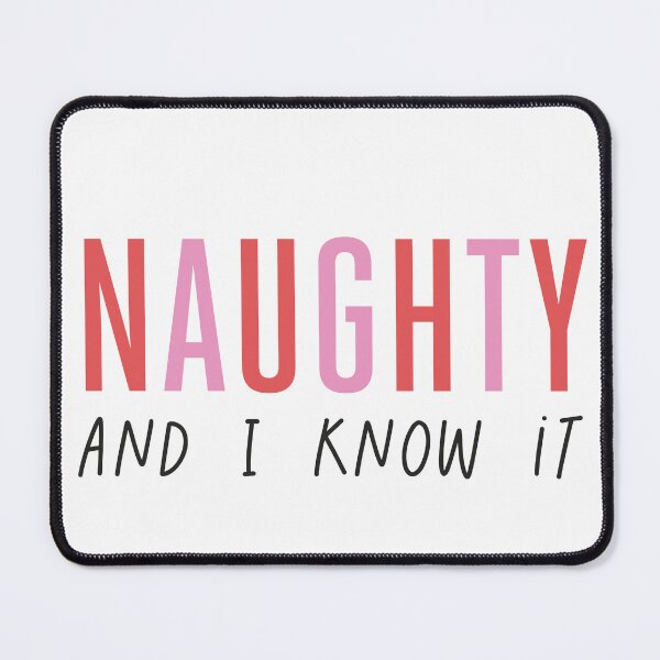 Item preview, Naughty and I know it  designed and sold by Stitched-Krim.