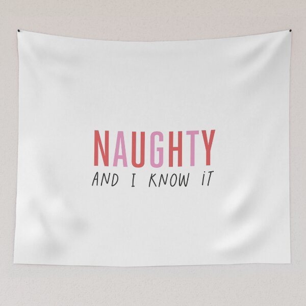 Item preview, Naughty and I know it  designed and sold by Stitched-Krim.