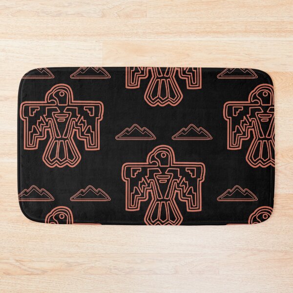 Item preview, Aztec Petroglyph Thunderbird Motif Design designed and sold by EarthArtDesigns.
