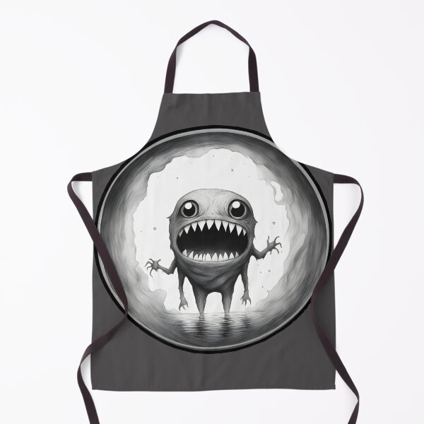 Item preview, Grummlesnatch Multicolored black and white 2 - little monsters collection by Red Siri0 designed and sold by Red Siri0 Art.