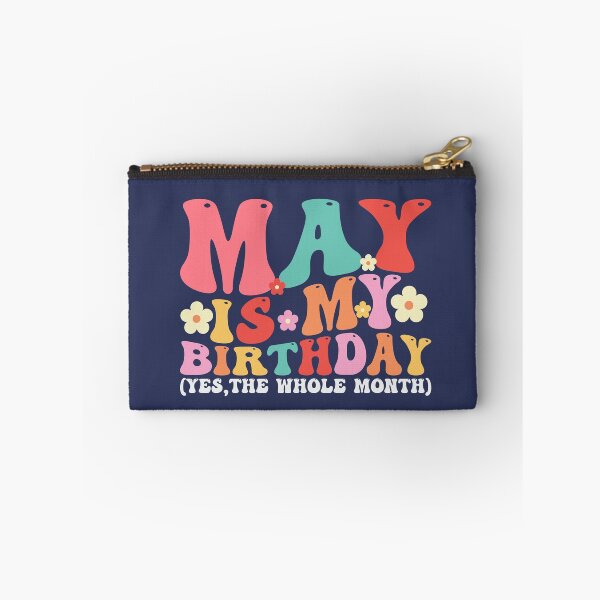 Item preview, May Is My Birthday Month Groovy Birthday Font designed and sold by ArtMeetsPizza.