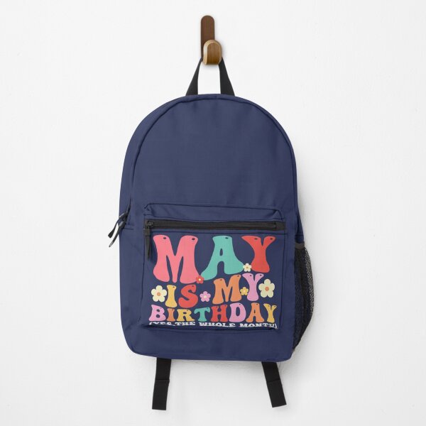 Item preview, May Is My Birthday Month Groovy Birthday Font designed and sold by ArtMeetsPizza.