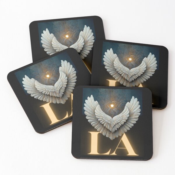 Item preview, LA Los Angeles angels wings with tunel of light elegant style funny gifts designed and sold by thankful-loco.