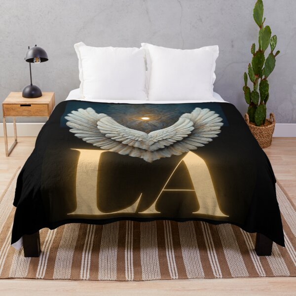 Item preview, LA Los Angeles angels wings with tunel of light elegant style funny gifts designed and sold by thankful-loco.