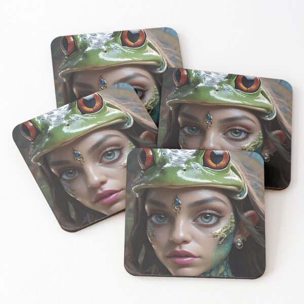 Item preview, The Alien Frog Princess designed and sold by TheArtOfPat.