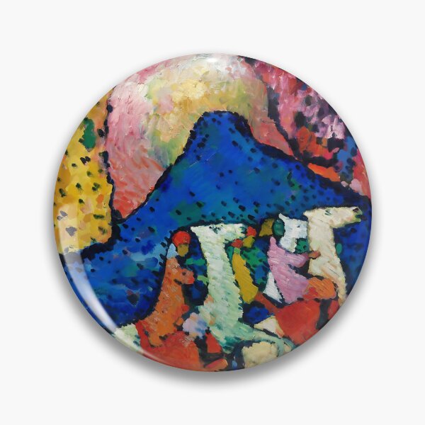 Item preview,  The blue mountain Kandinsky  designed and sold by CristalleLisa.