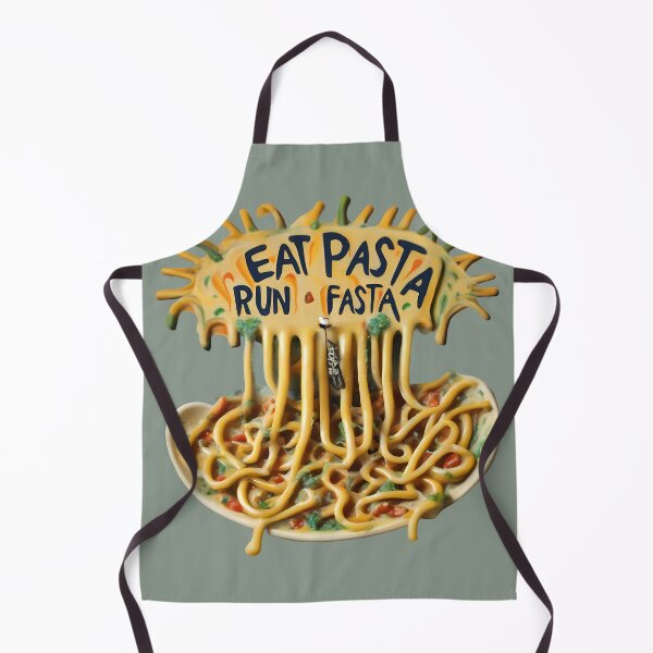 Item preview, Chaos of Carbs: Eat Pasta, Run Fasta, Dada Vibes! designed and sold by @ndrys.