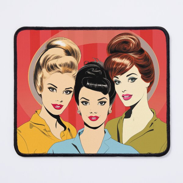 Item preview, Retro Chics Hair Salon designed and sold by TrendyArtInk.