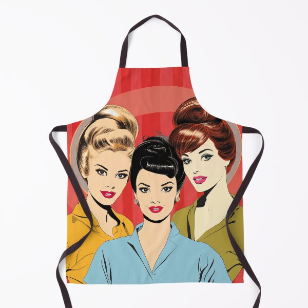 Item preview, Retro Chics Hair Salon designed and sold by TrendyArtInk.