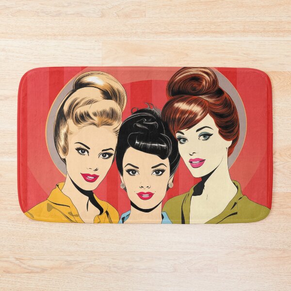 Item preview, Retro Chics Hair Salon designed and sold by TrendyArtInk.