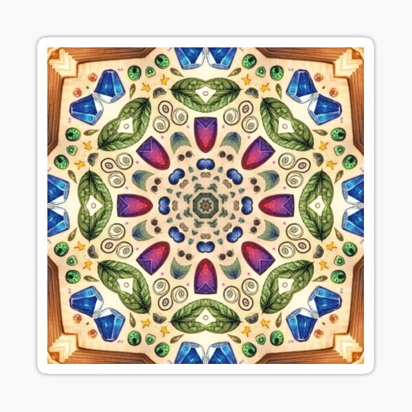 Vista previa del artículo con la obra «Turquesa suroeste, azul, beige y marrón.», diseñado y vendido por MischiefParlor.