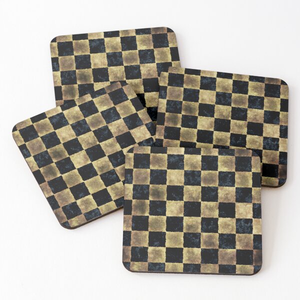 Item preview, Gold Foil Checkerboard designed and sold by Noobles-Sh0p.