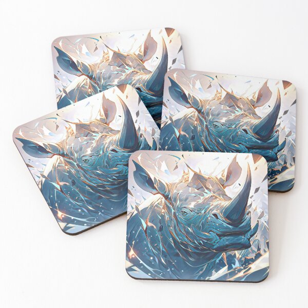 Item preview, Shattering Rhino Art designed and sold by TheAnimalZ00.