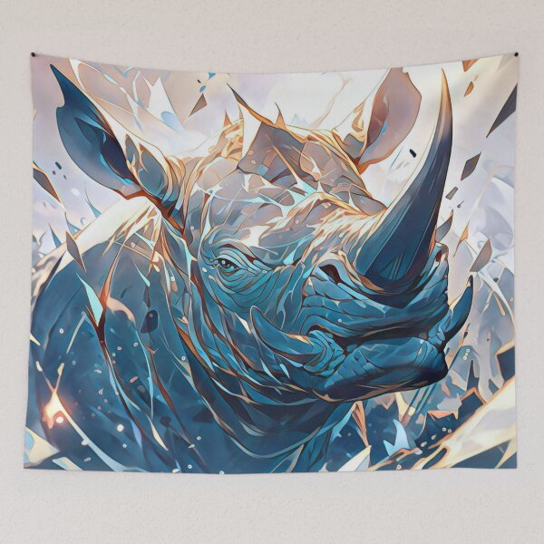 Item preview, Shattering Rhino Art designed and sold by TheAnimalZ00.