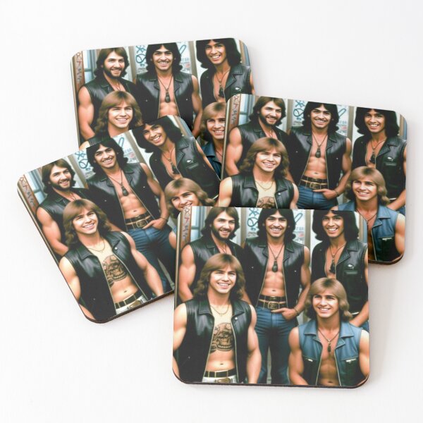 Item preview, Old School Heavy Metal Rockers On Subway  designed and sold by TheDarkWardrobe.