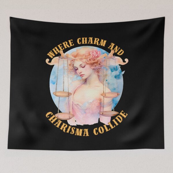 Item preview, Where Charm And Charisma Collide. libra sign designed and sold by ZodiacWonders.