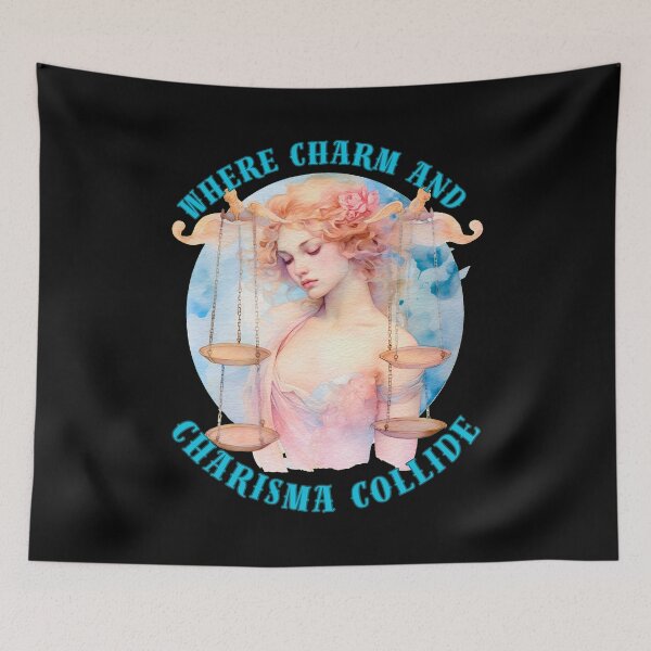 Item preview, Where Charm And Charisma Collide. libra birthday designed and sold by ZodiacWonders.