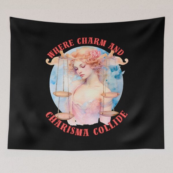 Item preview, Where Charm And Charisma Collide. libra astrology designed and sold by ZodiacWonders.