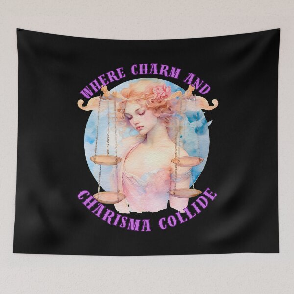 Item preview, Where Charm And Charisma Collide. libra season designed and sold by ZodiacWonders.