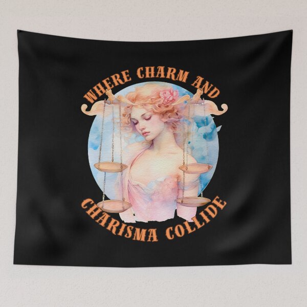 Item preview, Where Charm And Charisma Collide. libra lovers designed and sold by ZodiacWonders.