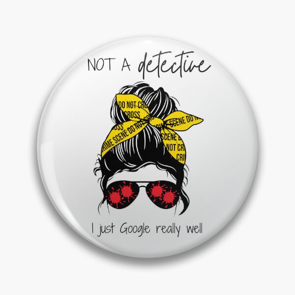 Item preview, True Crime Obsessed, Not A Detective designed and sold by MTurnerShop.