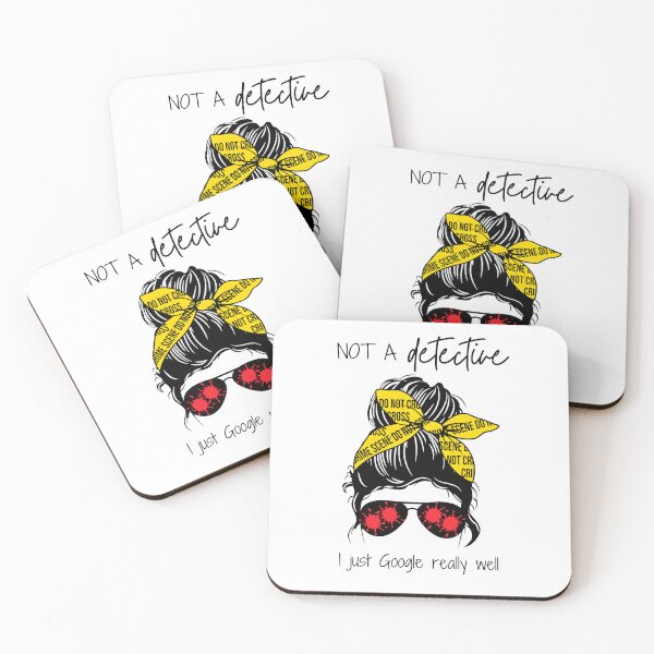 Item preview, True Crime Obsessed, Not A Detective designed and sold by MTurnerShop.