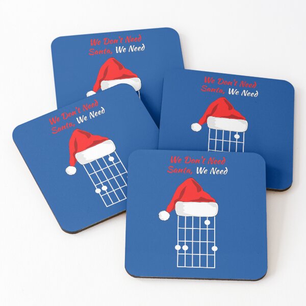 Item preview, We Don't Need Santa, We Need Gsus (Jesus) Guitar Chord Xmas Design designed and sold by guvnaguitars.