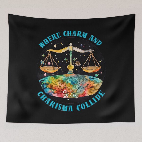 Item preview, Where Charm And Charisma Collide. funny libra designed and sold by ZodiacWonders.
