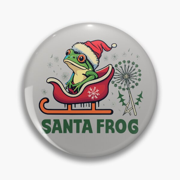 Item preview, Santa Frog: Xmas Limit designed and sold by VoyteksDesigns.