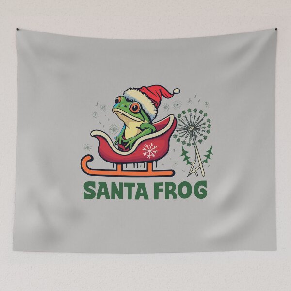 Item preview, Santa Frog: Xmas Limit designed and sold by VoyteksDesigns.