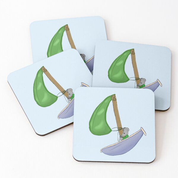 Item preview, Leaf Boat Mouse Isolated designed and sold by StarEyedUnicorn.